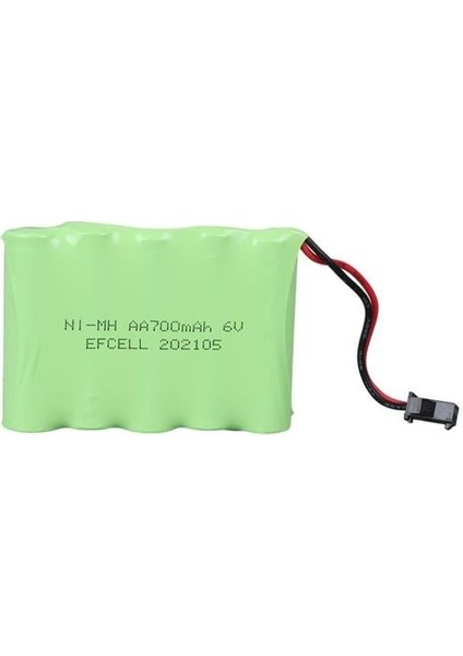 EF-60700S 6 Volt 700 Mah Ni-Mh Şarj Edilebilir Aa 5'li Grup Oyuncak Pili (202105)