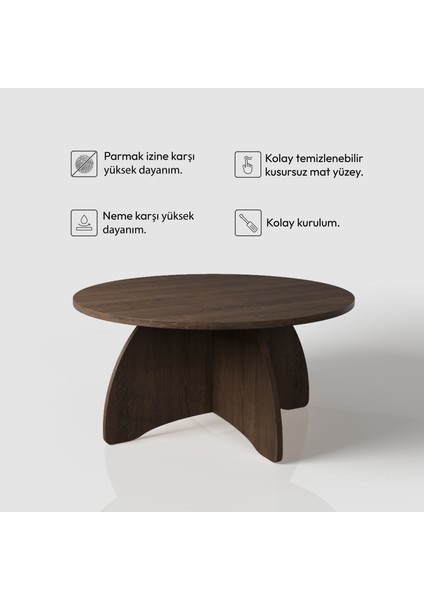 Palvion Orta Sehpa | 80 cm - Ceviz Renkli modelleri