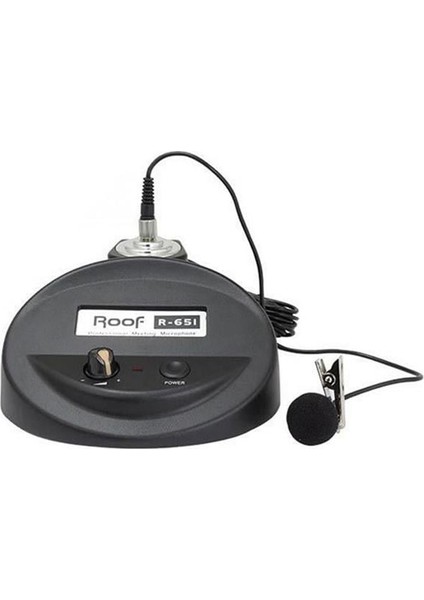 R-651 Kondenser Cami Tipi Kablolu Yaka Mikrofonu