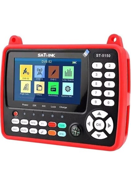 ST-5150 Combo Dvb-S/s2/c/t/t2 - 4.3'' Ekranlı Görüntülü Full Hd Uydu Yön Bulucu