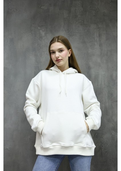 Unisex Kanguru Cepli Kapüşonlu Sweatshirt Hoodie Sweat fırsatları