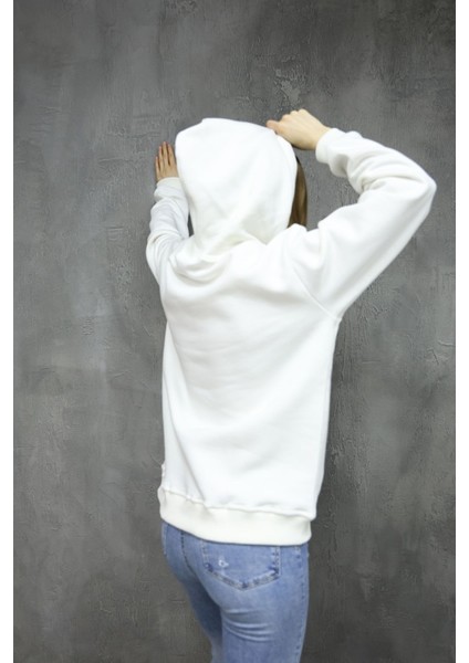 Unisex Kanguru Cepli Kapüşonlu Sweatshirt Hoodie Sweat