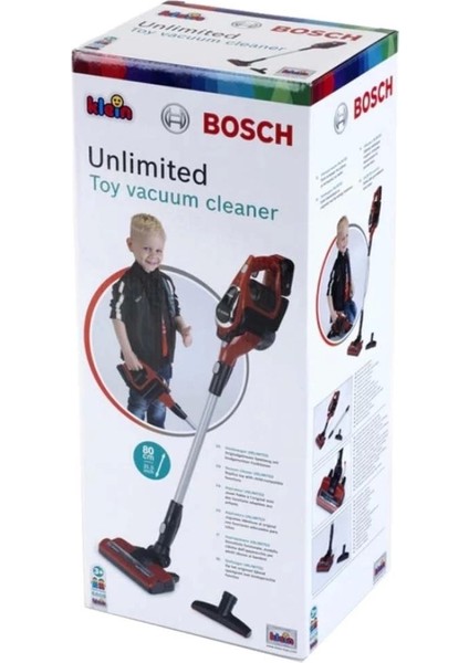 Bosch Oyuncak Sesli Işıklı Kırmızı Elektrik Süpürgesi modelleri