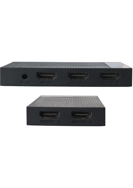 SWV9023B/93 4K HDMI Splitter 1 Giriş - 4 Çıkış Ultra Hd Görüntü Dağıtıcı