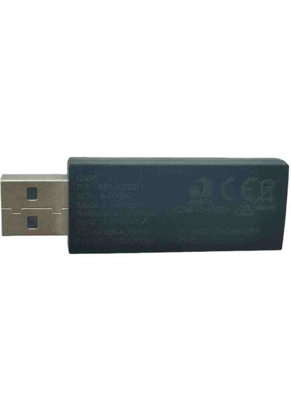 G935 USB Receiver Dongle Yedek Alıcı Siyah - 2 Adet