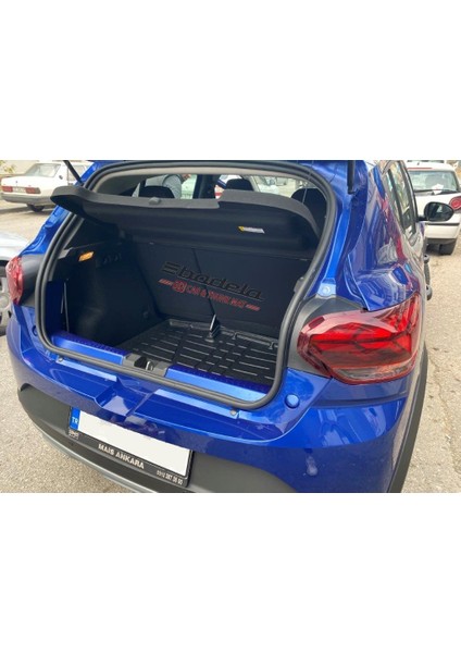 2022 Dacia Sandero 3D Kauçuk Bagaj Havuzu