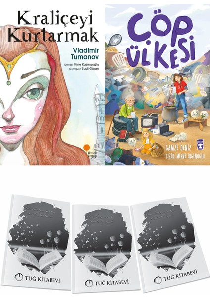 Kraliçeyi Kurtarmak ve Çöp Ülkesi + Hediyeli