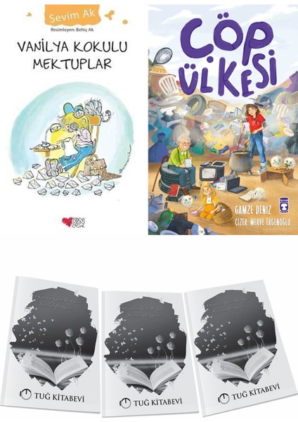 Vanilya Kokulu Mektuplar ve Çöp Ülkesi + Hediyeli