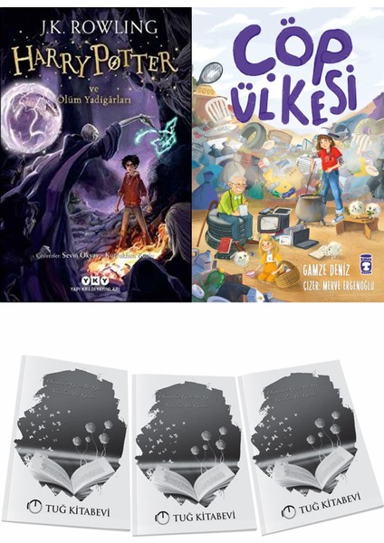 Harry Potter ve Ölüm Yadigârları ve Çöp Ülkesi + Hediyeli