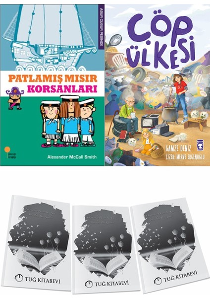 Patlamış Mısır Korsanları ve Çöp Ülkesi + Hediyeli