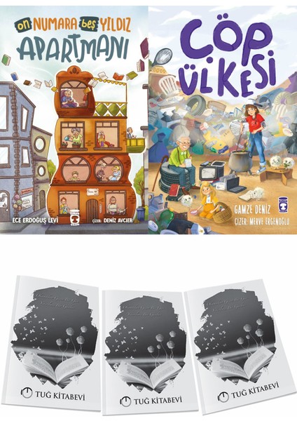 On Numara Beş Yıldız Apartmanı ve Çöp Ülkesi + Hediyeli