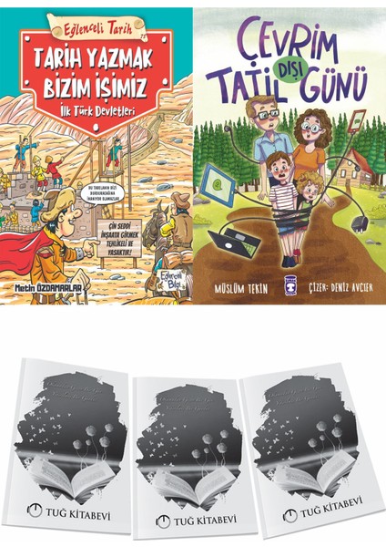 Tarih Yazmak Bizim Işimiz Ilk Türk Devletleri ve Çevrim Dışı Tatil Günü + Hediyeli