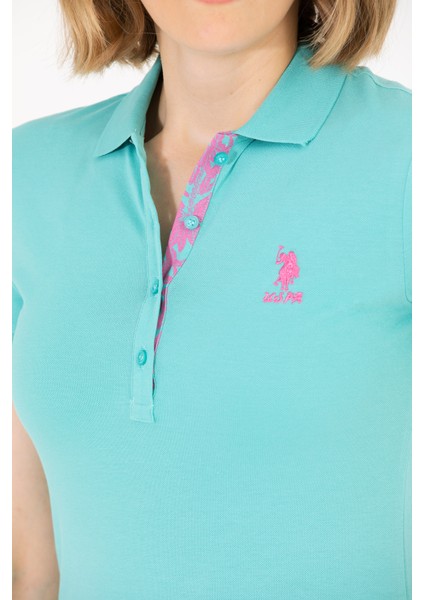 Kadın Mint Tişört Basic 50262698-VR090