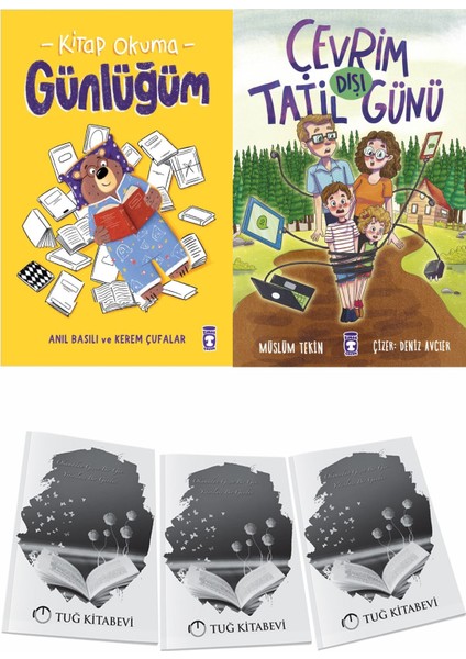 Kitap Okuma Günlüğüm ve Çevrim Dışı Tatil Günü + Hediyeli