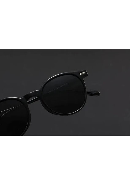 Yeni Ultra Hafif Ryban Görünüm Yuvarlak Trend UV400 Polarize Güneş Gözlüğü