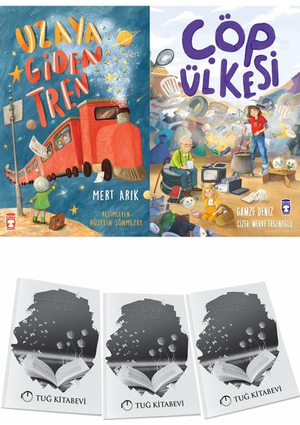 Uzaya Giden Tren ve Çöp Ülkesi + Hediyeli