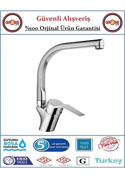 Uzay Spectra Mix Mutfak Evye Bataryası - 40'lık Kartuş - 5 Yıl Garanti - Orjinal Ürün