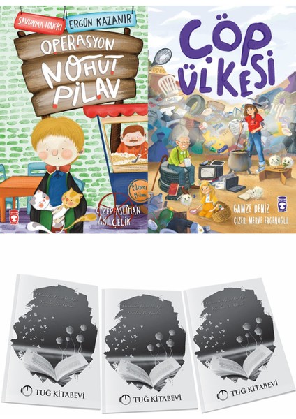Operasyon Nohut Pilav ve Çöp Ülkesi + Hediyeli