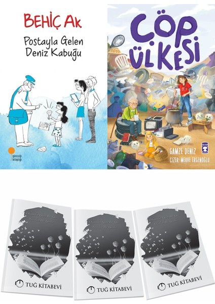 Postayla Gelen Deniz Kabuğu ve Çöp Ülkesi + Hediyeli