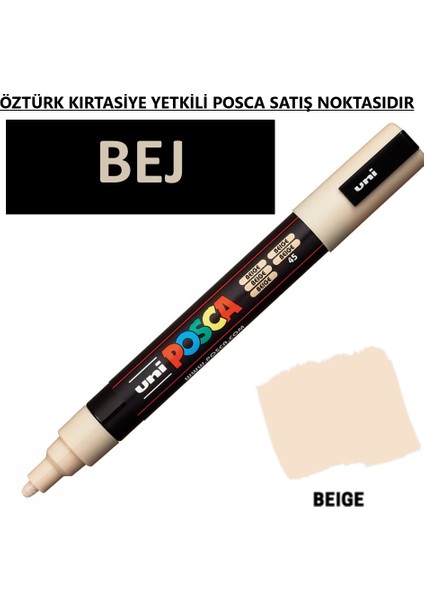 Posca Bej Marker Pc-3m (0.9-1.3mm) Poska PC3M Pc - 3m
