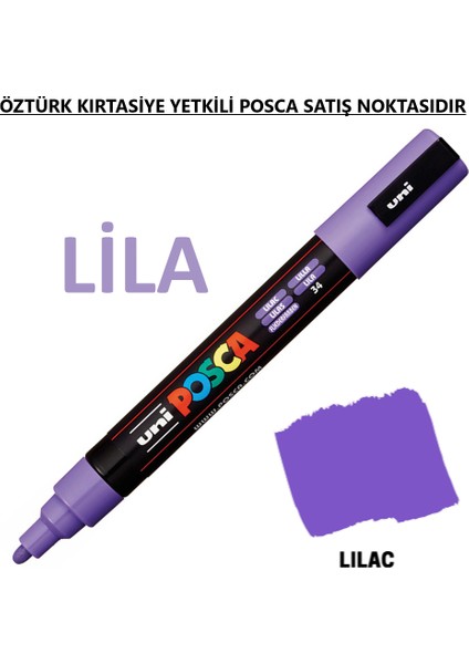 Posca Leylak Marker Pc-3m (0.9-1.3mm) Poska PC3M Pc - 3m