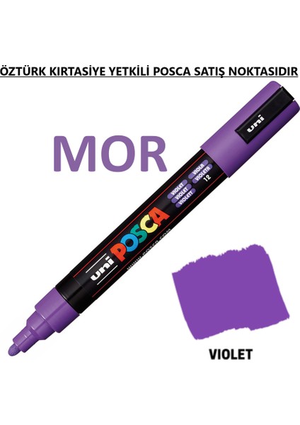 Posca Mor Marker Pc-3m (0.9-1.3mm) Poska PC3M Pc - 3m