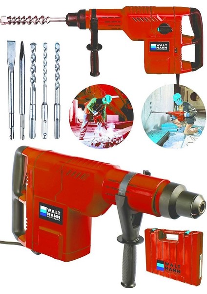 Germany Profesyonel 4200 W 11 kg Sds Max 3 Fonksiyonlu Kırıcı Delici Hilti Kırmızı