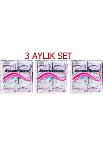 ( 3 Paket ) Tiens Airiz Hijyenik Ped 6'lı Set