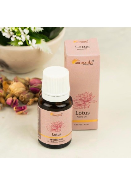 Lotus Aromatik Yağ Difüzör ve Buhurdanlık Kokusu 10 ml