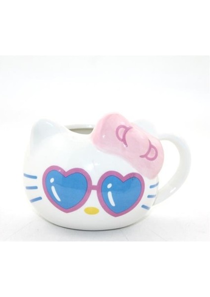 Porselen Hello Kitty Kupa Bardak Model 2