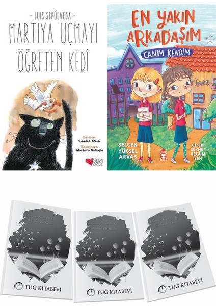 Martıya Uçmayı Öğreten Kedi ve En Yakın Arkadaşım Canım Kendim + Hediyeli