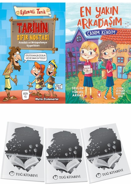 Tarihin Sıfır Noktası Anadolu ve Mezopotamya Uygarlıkları ve En Yakın Arkadaşım Canım Kendim + Hediyeli