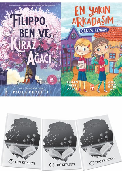 Filippo Ben ve Kiraz Ağacı ve En Yakın Arkadaşım Canım Kendim + Hediyeli