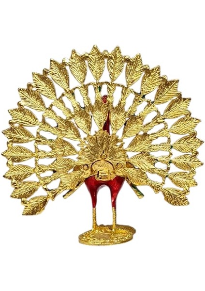 Dekoratif Swarovski Taşlı Tavuskuşu Biblo / Mücevher Kutusu fırsatları