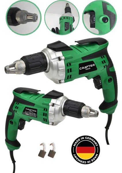 700 Watt Profesyonel Alçıpan Vidalama ile Kolay ve Hızlı Montaj Sağlar