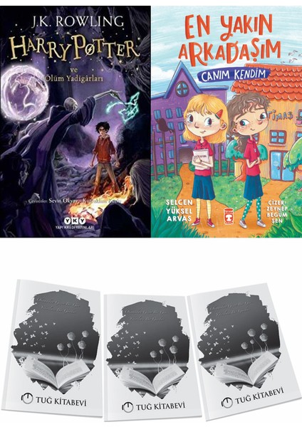 Harry Potter ve Ölüm Yadigârları ve En Yakın Arkadaşım Canım Kendim + Hediyeli