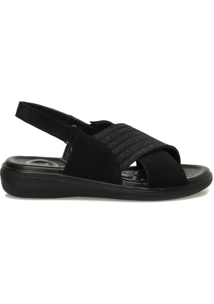 105521.Z5FX Siyah Kadın Comfort Sandalet