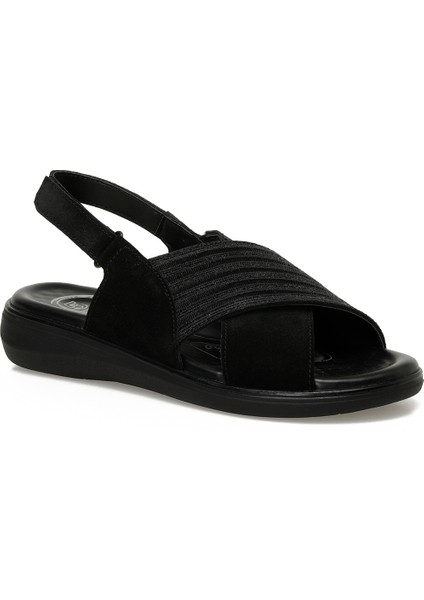 105521.Z5FX Siyah Kadın Comfort Sandalet fiyatları