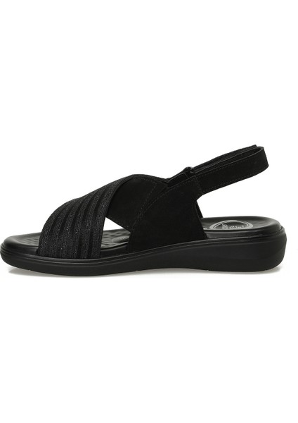 105521.Z5FX Siyah Kadın Comfort Sandalet modelleri