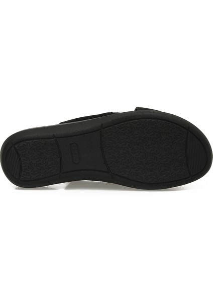 105521.Z5FX Siyah Kadın Comfort Sandalet