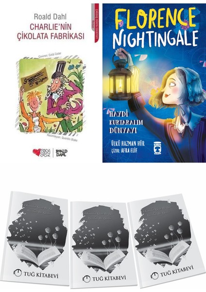 Charlie’nin Çikolata Fabrikası ve Florence Nightingale Haydi Kurtaralım Dünyayı 2 + Hediyeli