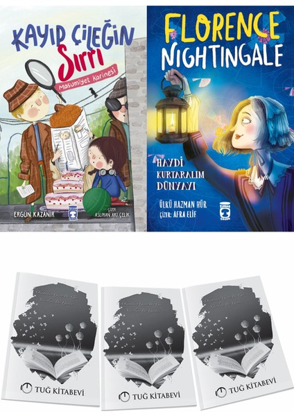 Kayıp Çileğin Sırrı ve Florence Nightingale Haydi Kurtaralım Dünyayı 2 + Hediyeli