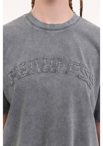 Wl Gale 11SY788 5fx Gri Kadın Kısa Kol T-Shirt fırsatları
