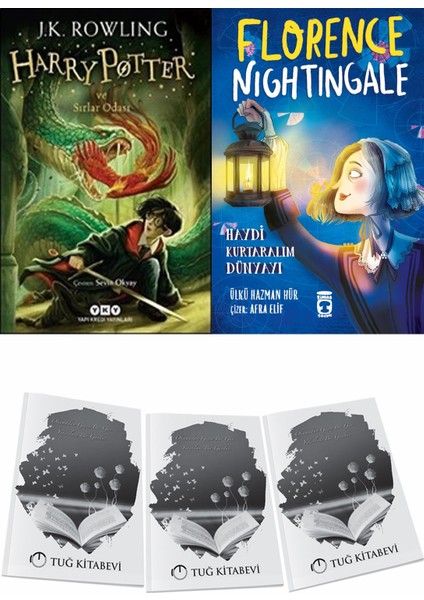 Harry Potter ve Sırlar Odası ve Florence Nightingale Haydi Kurtaralım Dünyayı 2 + Hediyeli