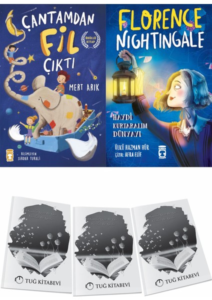 Çantamdan Fil Çıktı ve Florence Nightingale Haydi Kurtaralım Dünyayı 2 + Hediyeli