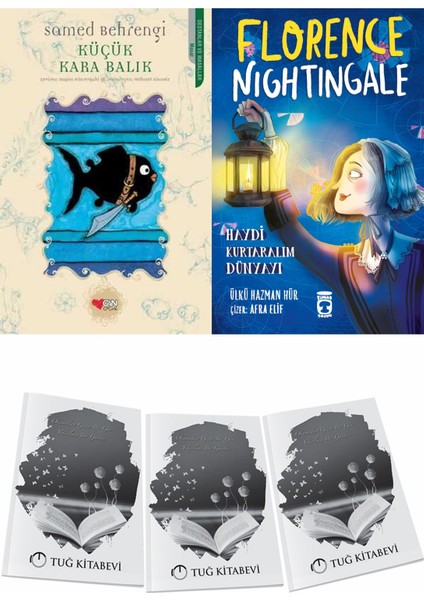 Küçük Kara Balık ve Florence Nightingale Haydi Kurtaralım Dünyayı 2 + Hediyeli