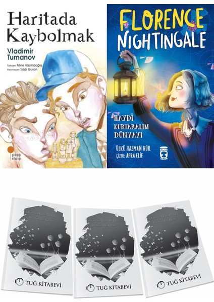 Haritada Kaybolmak ve Florence Nightingale Haydi Kurtaralım Dünyayı 2 + Hediyeli