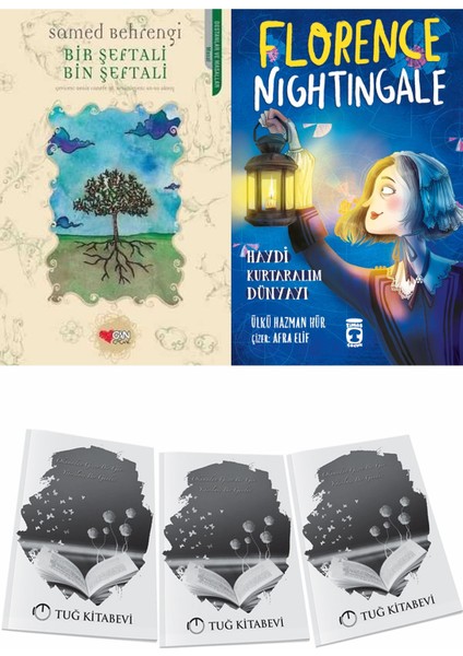 Bir Şeftali Bin Şeftali ve Florence Nightingale Haydi Kurtaralım Dünyayı 2 + Hediyeli