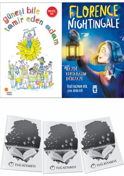 Güneşi Bile Tamir Eden Adam ve Florence Nightingale Haydi Kurtaralım Dünyayı 2 + Hediyeli