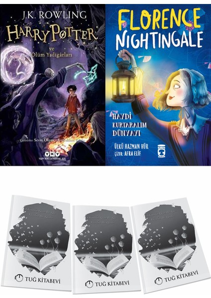 Harry Potter ve Ölüm Yadigârları ve Florence Nightingale Haydi Kurtaralım Dünyayı 2 + Hediyeli
